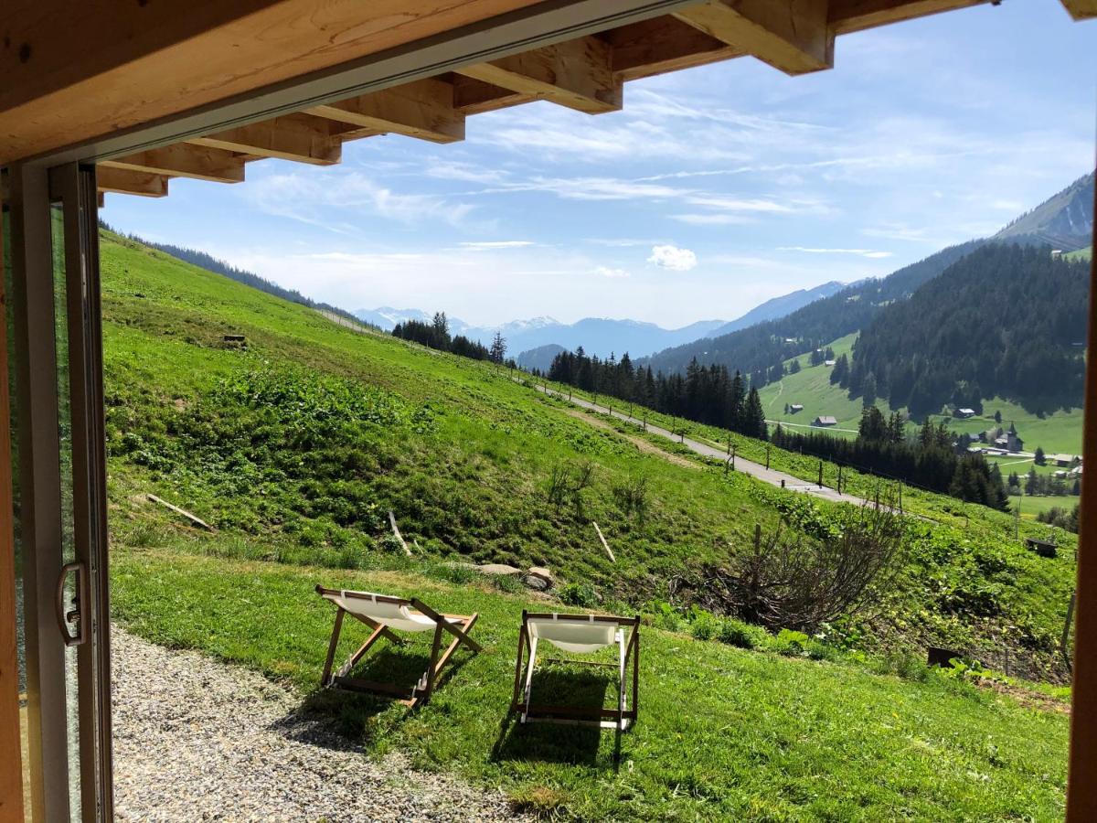 Alpine Dream Chalet With Spa Close To Lake Geneva Les Mosses Buitenkant foto