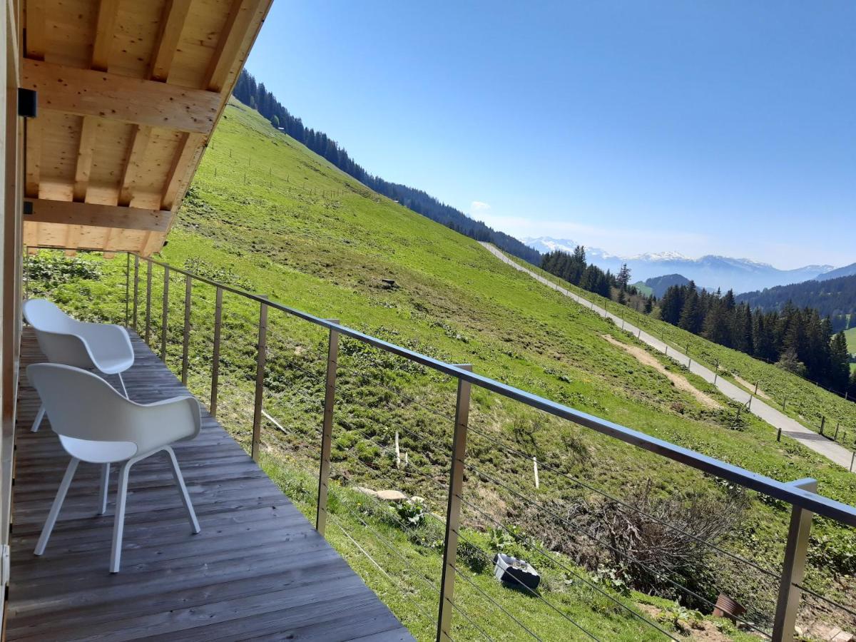 Alpine Dream Chalet With Spa Close To Lake Geneva Les Mosses Buitenkant foto