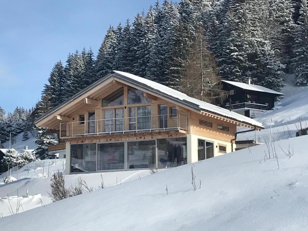Alpine Dream Chalet With Spa Close To Lake Geneva Les Mosses Buitenkant foto