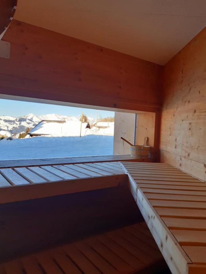 Alpine Dream Chalet With Spa Close To Lake Geneva Les Mosses Buitenkant foto
