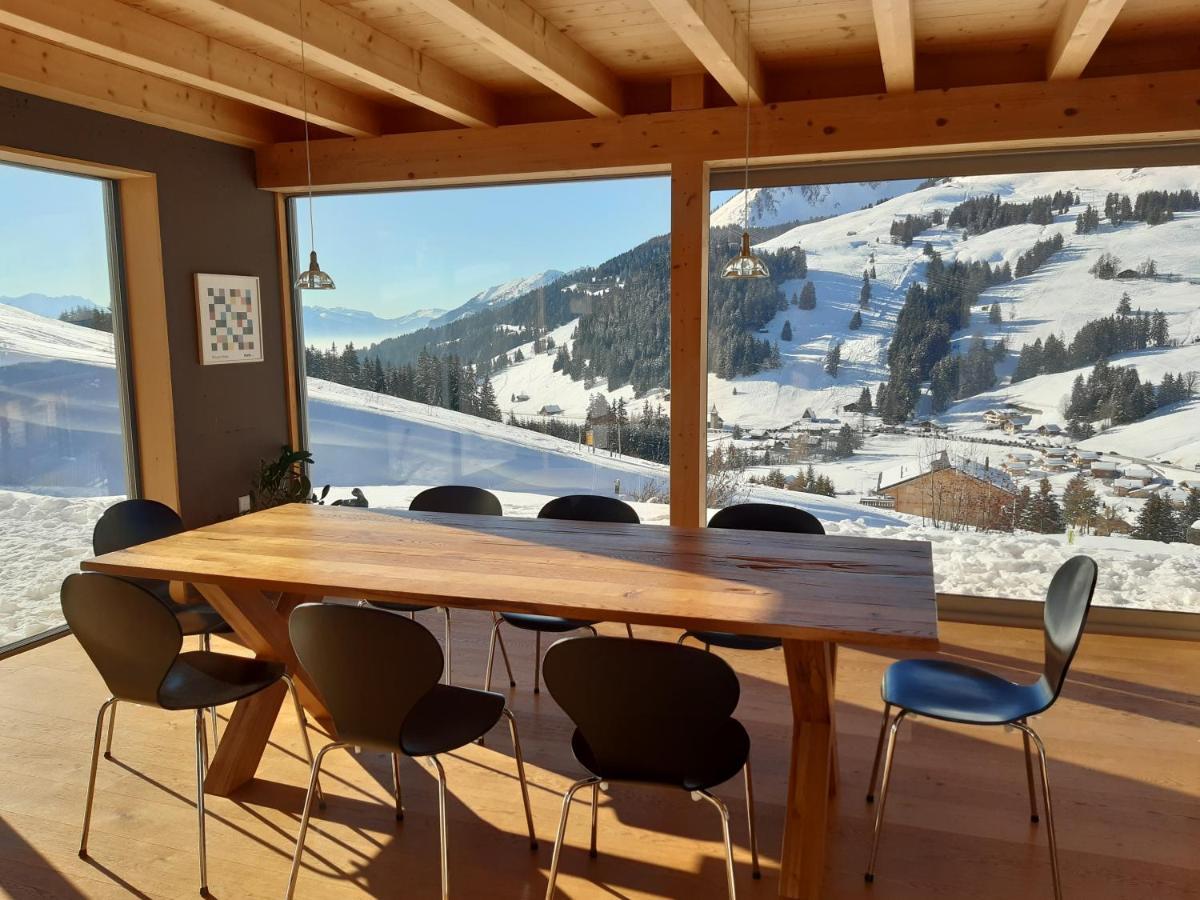 Alpine Dream Chalet With Spa Close To Lake Geneva Les Mosses Buitenkant foto