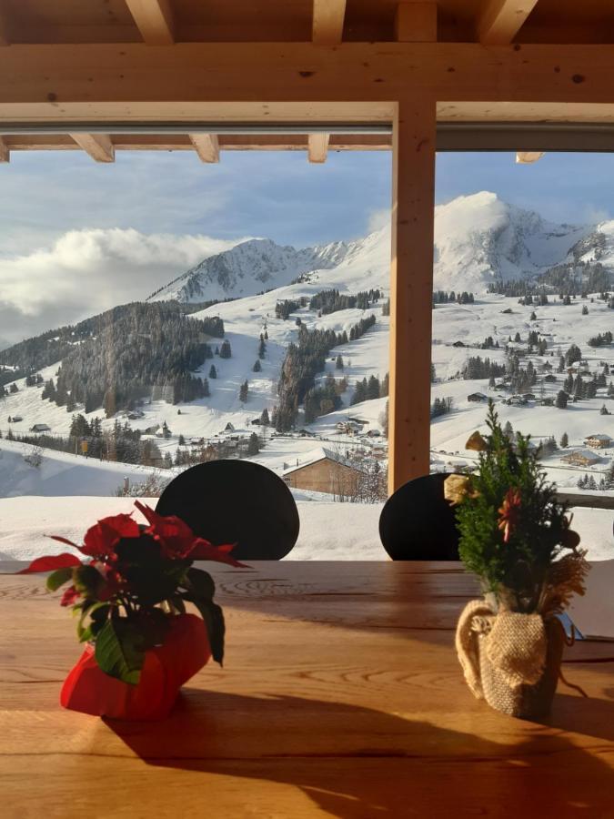 Alpine Dream Chalet With Spa Close To Lake Geneva Les Mosses Buitenkant foto