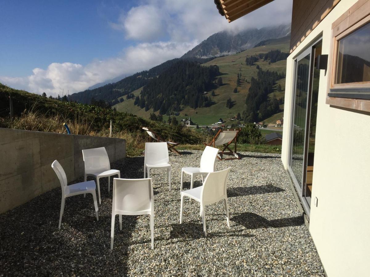Alpine Dream Chalet With Spa Close To Lake Geneva Les Mosses Buitenkant foto
