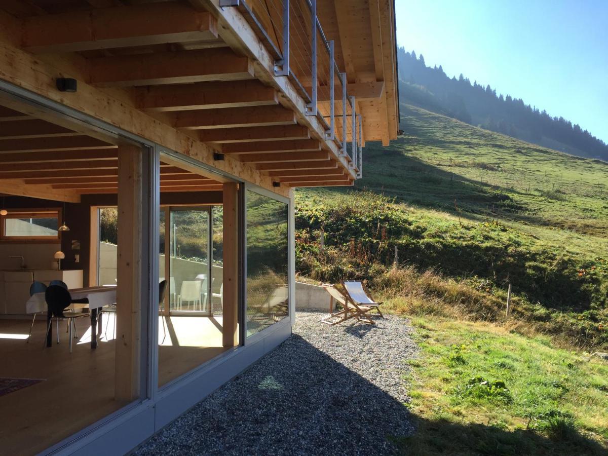 Alpine Dream Chalet With Spa Close To Lake Geneva Les Mosses Buitenkant foto